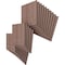 Ekena Millwork 7 3/4W x 7 3/4H x 1/4T Wood Hobby Boards, Walnut, 25PK HBW08X08X250DWA - alternate 5